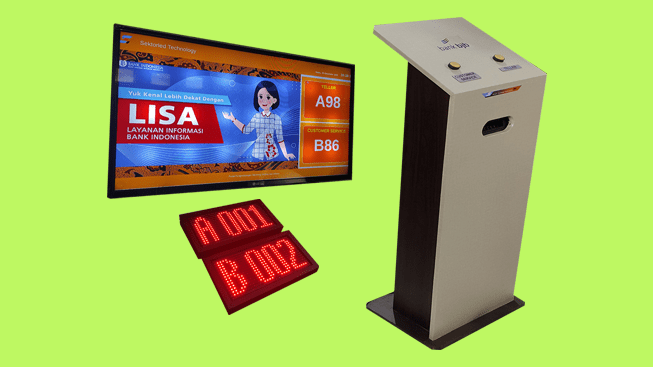 Mesin Antrian & Kiosk Antrian